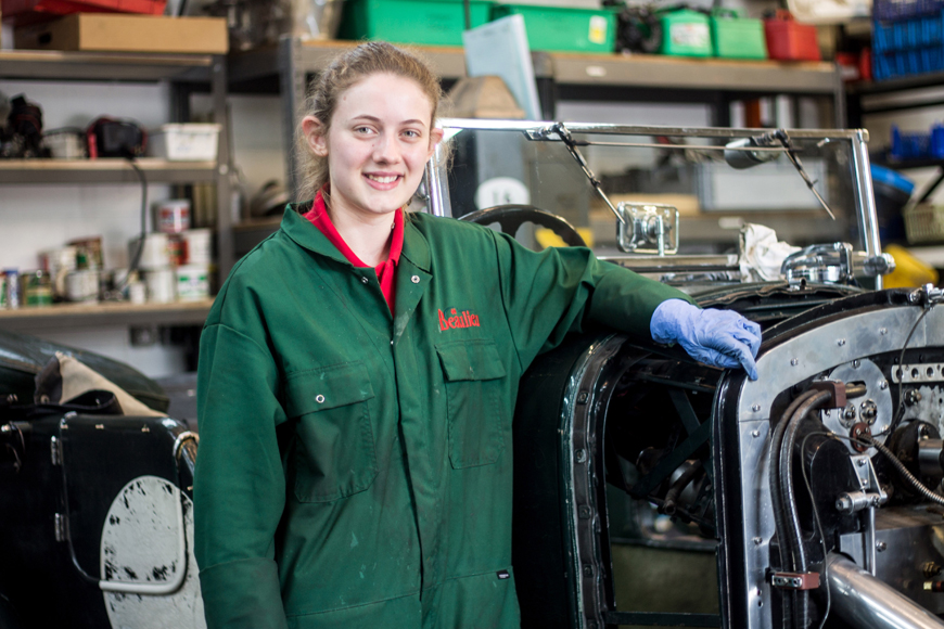 Apprentice Emily Leese