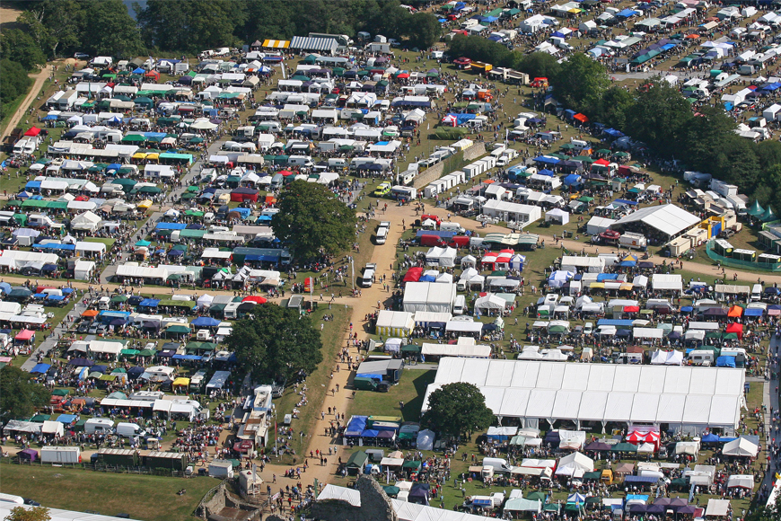 International Autojumble aerial view