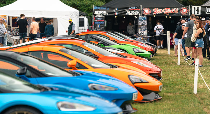 Exhibitors at Supercar Weekend
