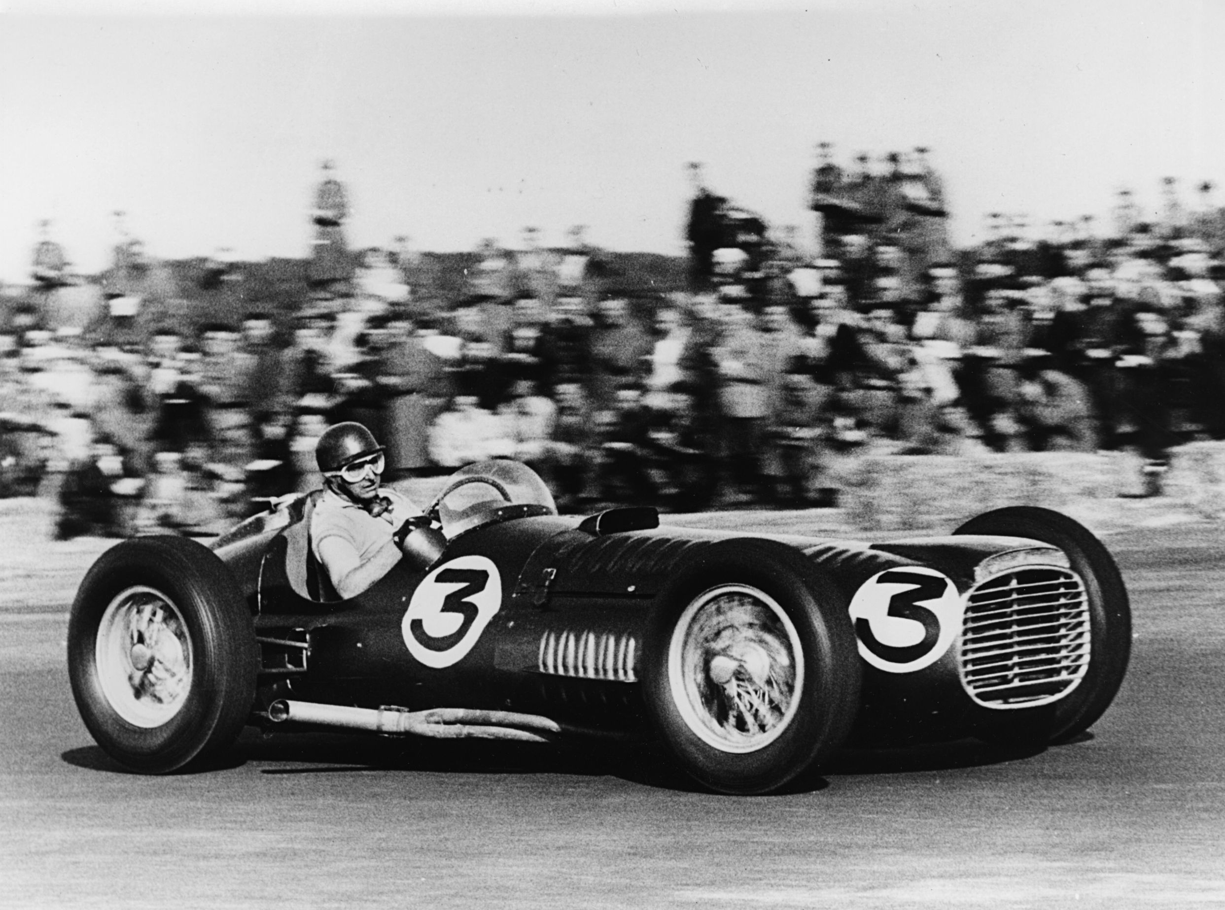 BRM V16 (National Motor Museum car) at Silverstone 1953