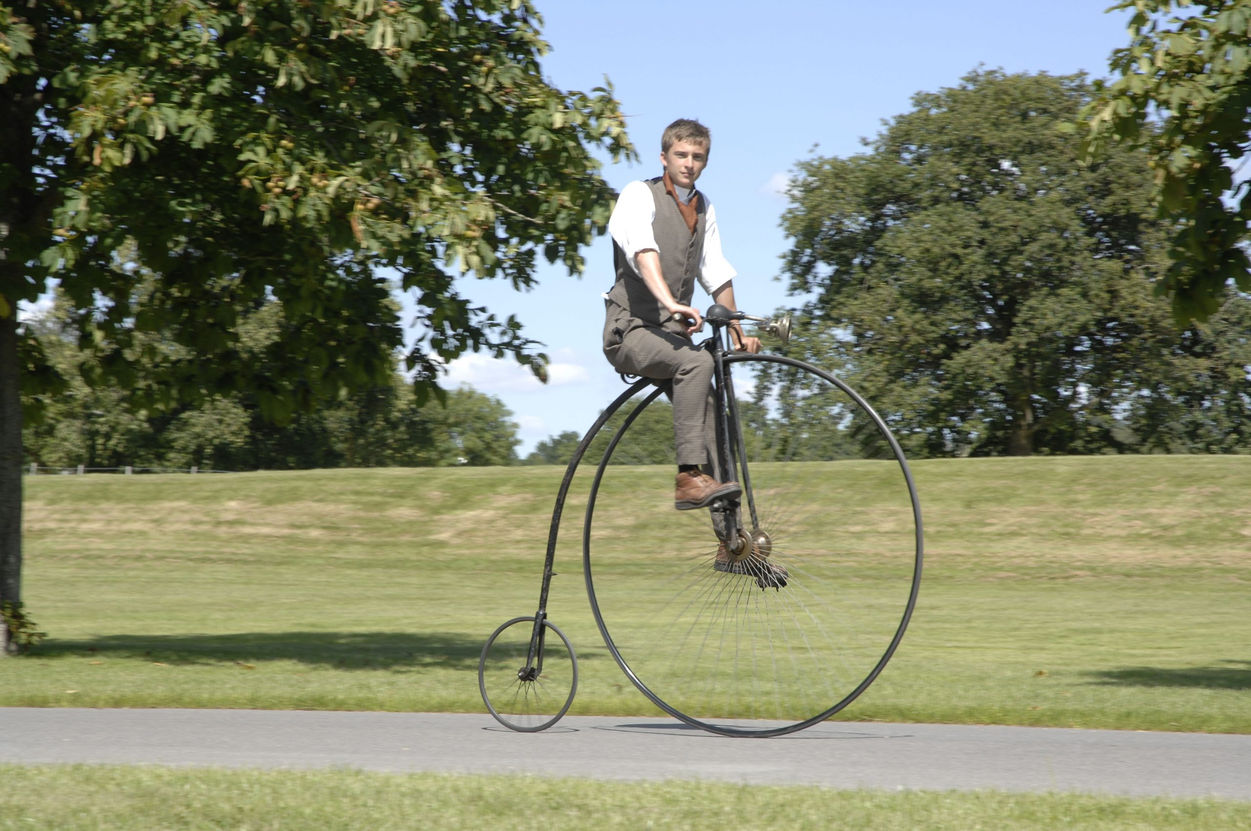 Living History penny farthing