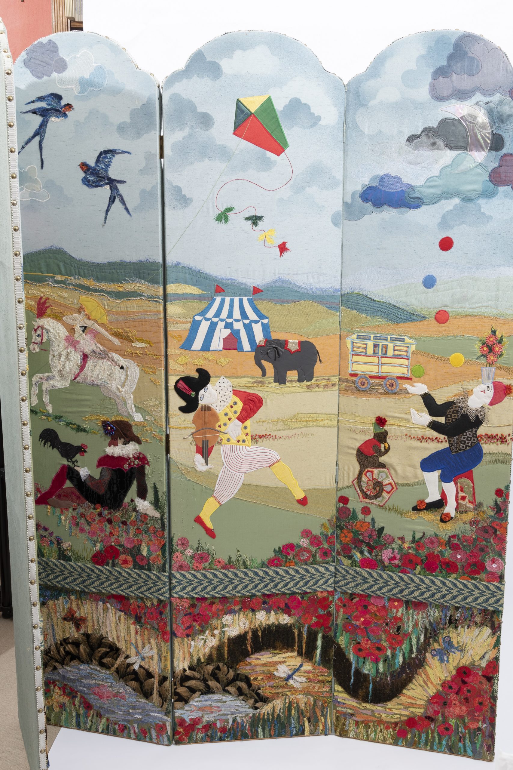 The Art of Belinda, Lady Montagu -Nursery screen detail