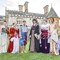 Costumes designed by Arts University Bournemouth students for Palace House display. Credit: Ian Nicolls and Penny Wade