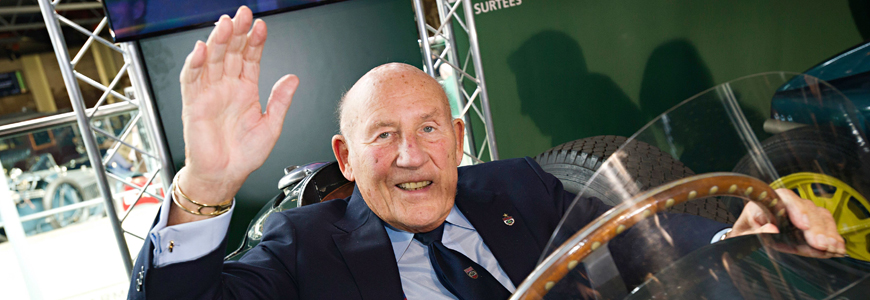 Sir Stirling Moss opens a Chequered History in 2015