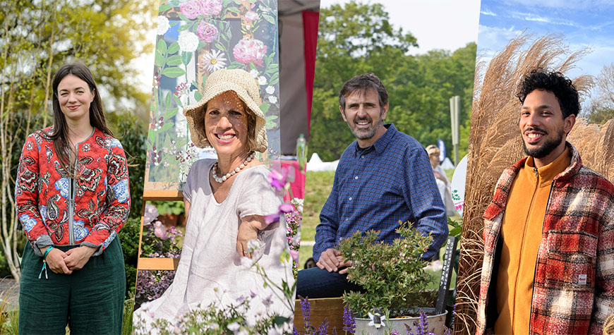 BBC Gardneners' World Spring Fair experts