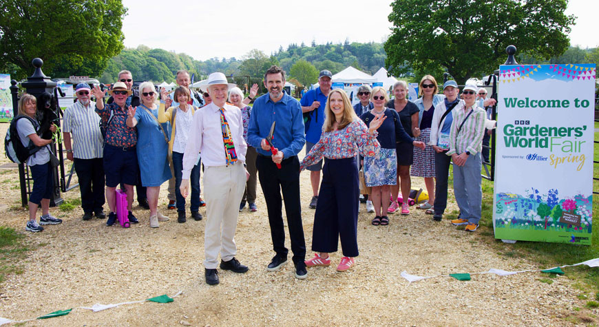 Adam Frost at the Spring Fair