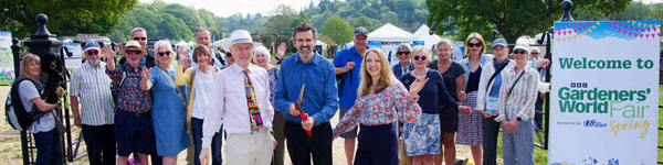 Adam Frost at the Spring Fair