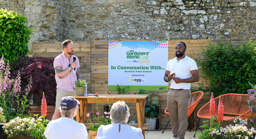 In Conversation With stage