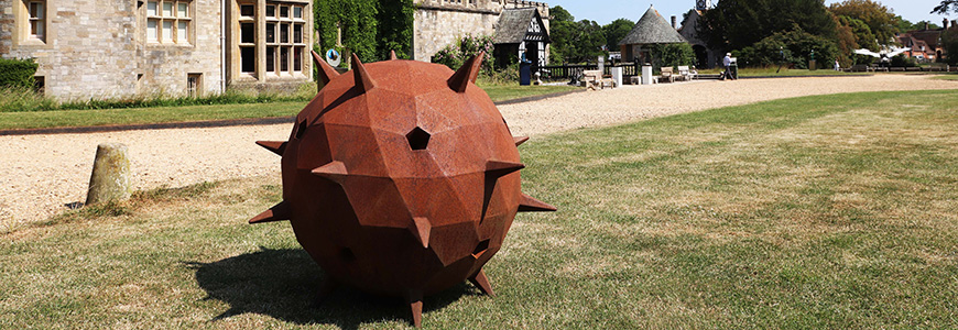 Final chance to see Sculpture at Beaulieu until September 24th. Joanne Risley - Pollen Bomb
