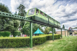 Ride the Beaulieu Monorail in it's 50th Anniversary year! 