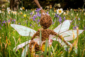 New fairies and dragons sculpture trail, Beaulieu