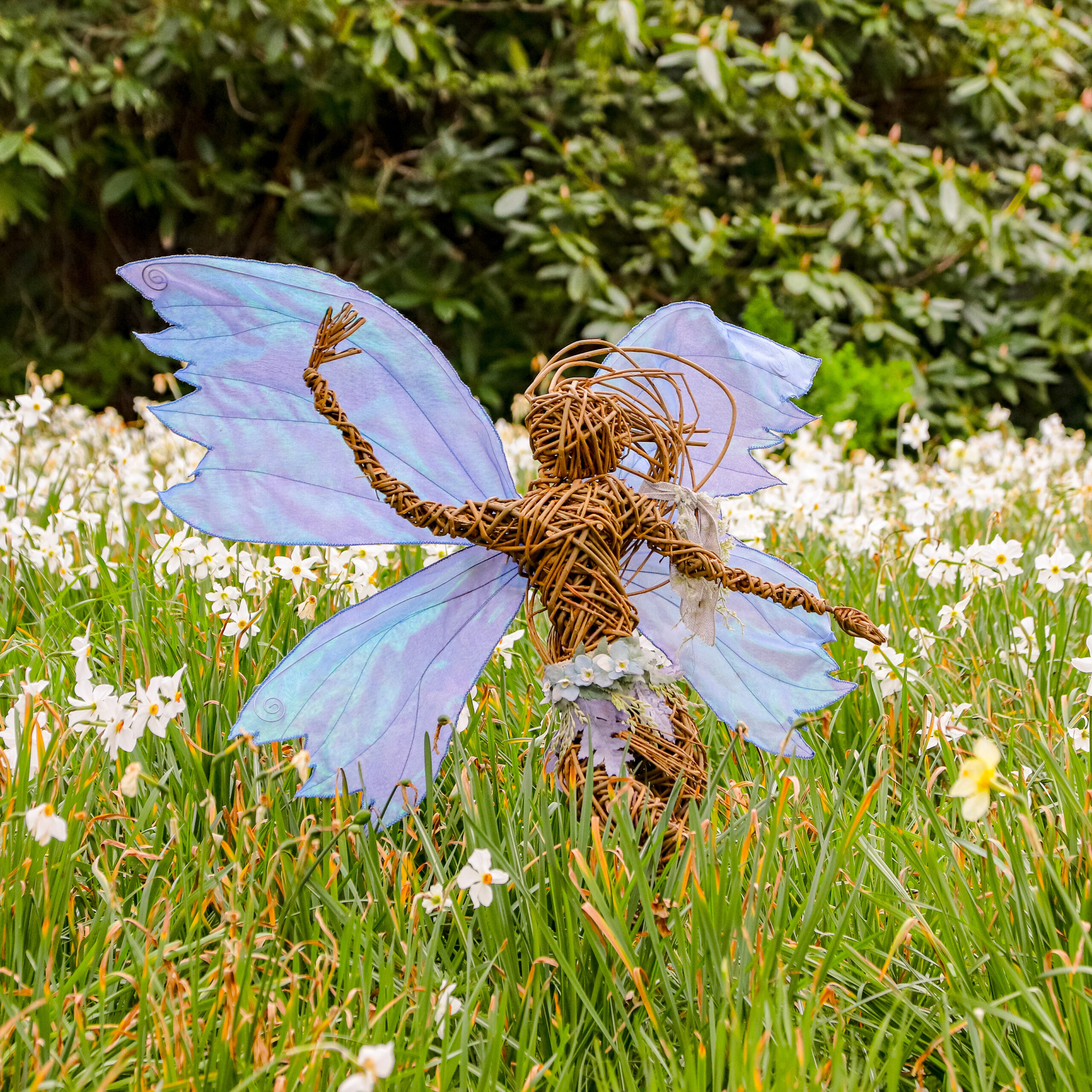 New fairies and dragons sculpture trail, Beaulieu
