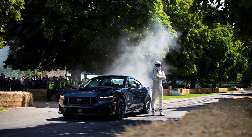 The Stig at Beaulieu Supercar Weekend