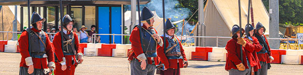 History Re-enactment Weekend at Beaulieu