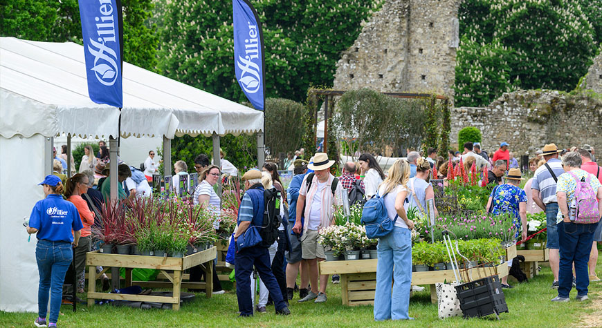 Shopping at the Spring Fair