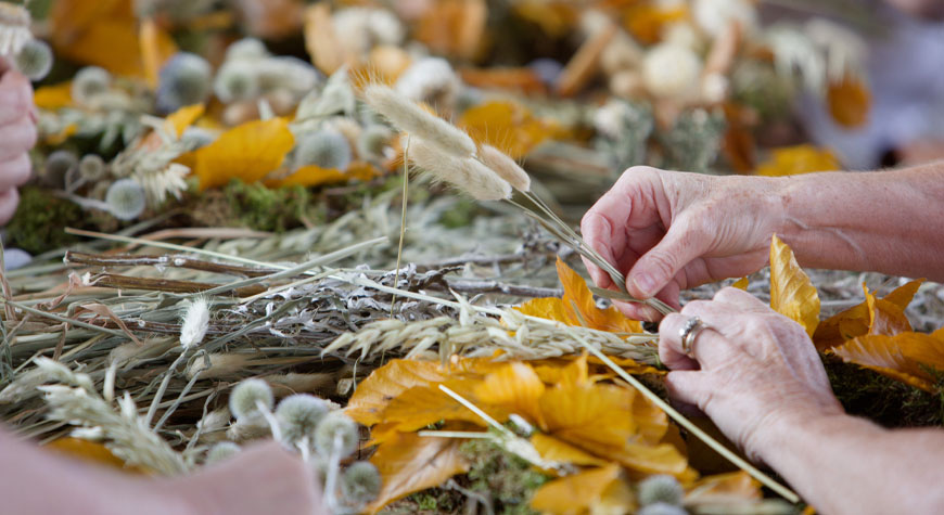 Wreath-making workshops