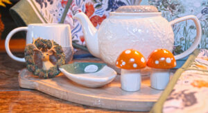 Homeware in the Beaulieu gift shop 