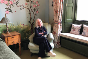 The Meadow room in Palace House at Beaulieu