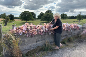 floral preparations underway for A Palace House Christmas 