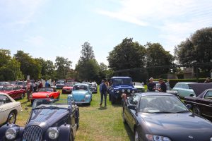 Classic Car Park at the Spring Autojumble