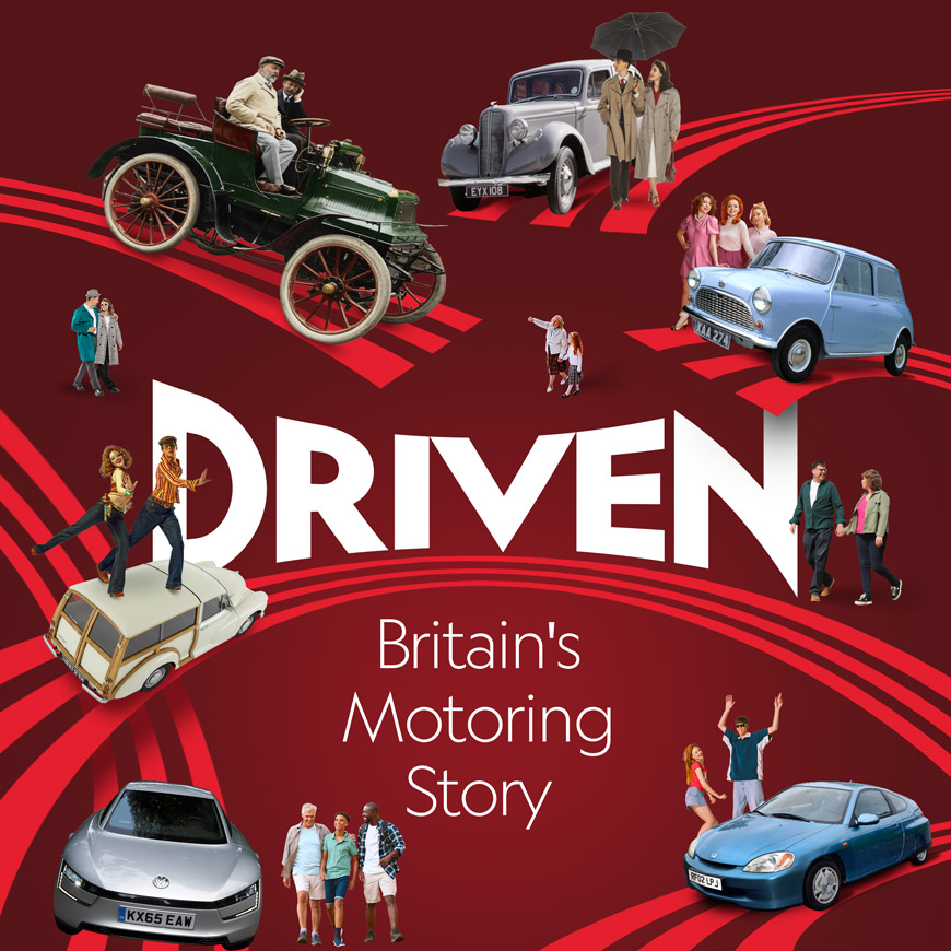 New display Driven in the National Motor Museum at Beaulieu