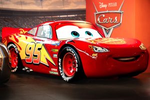 Disney and Pixar Cars Lightning McQueen at Beaulieu