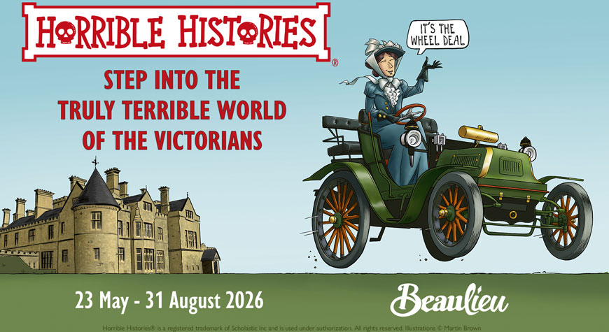 Horrible Histories at Beaulieu