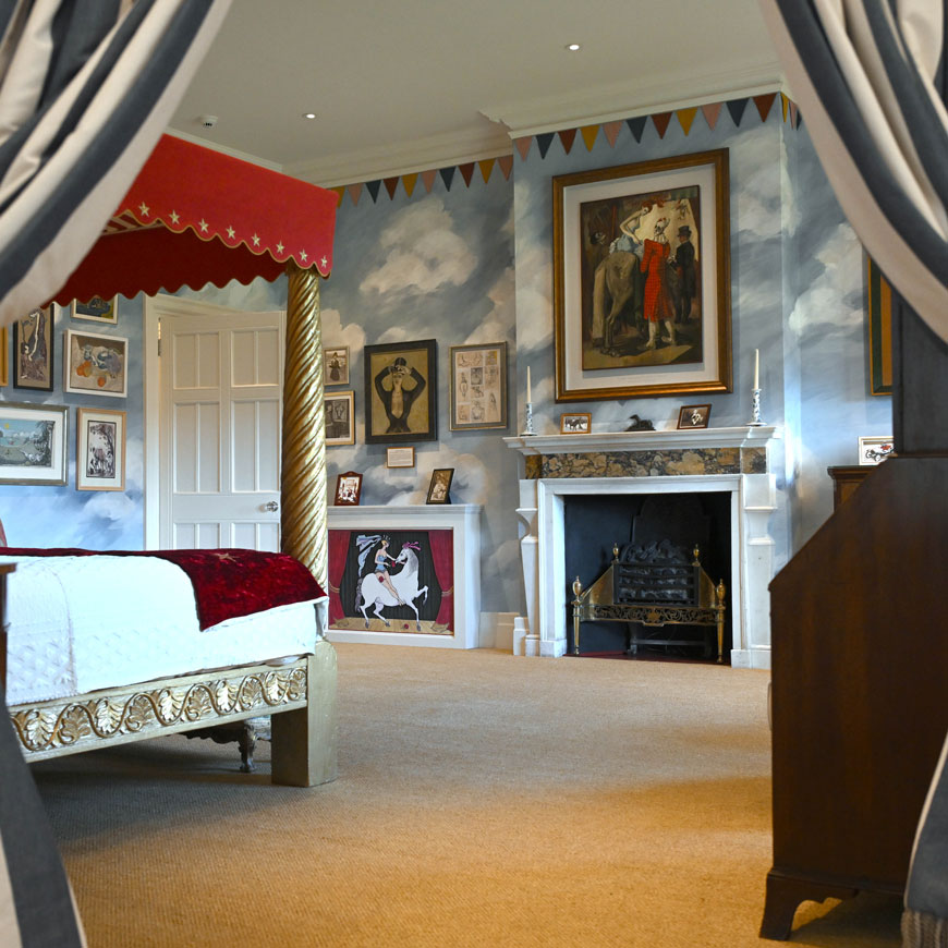 The Circus Room in Palace House, Beaulieu