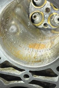 Rust-from-cylinder-bores-was-machined-out-then-replaced-with-steel-liner