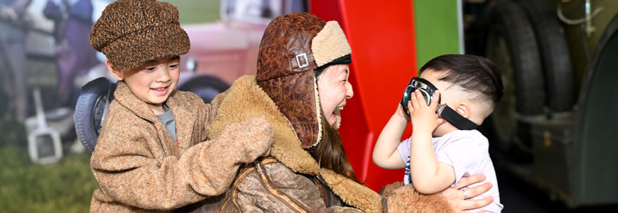 Family fun this May half-term in the National Motor Museum, Beaulieu