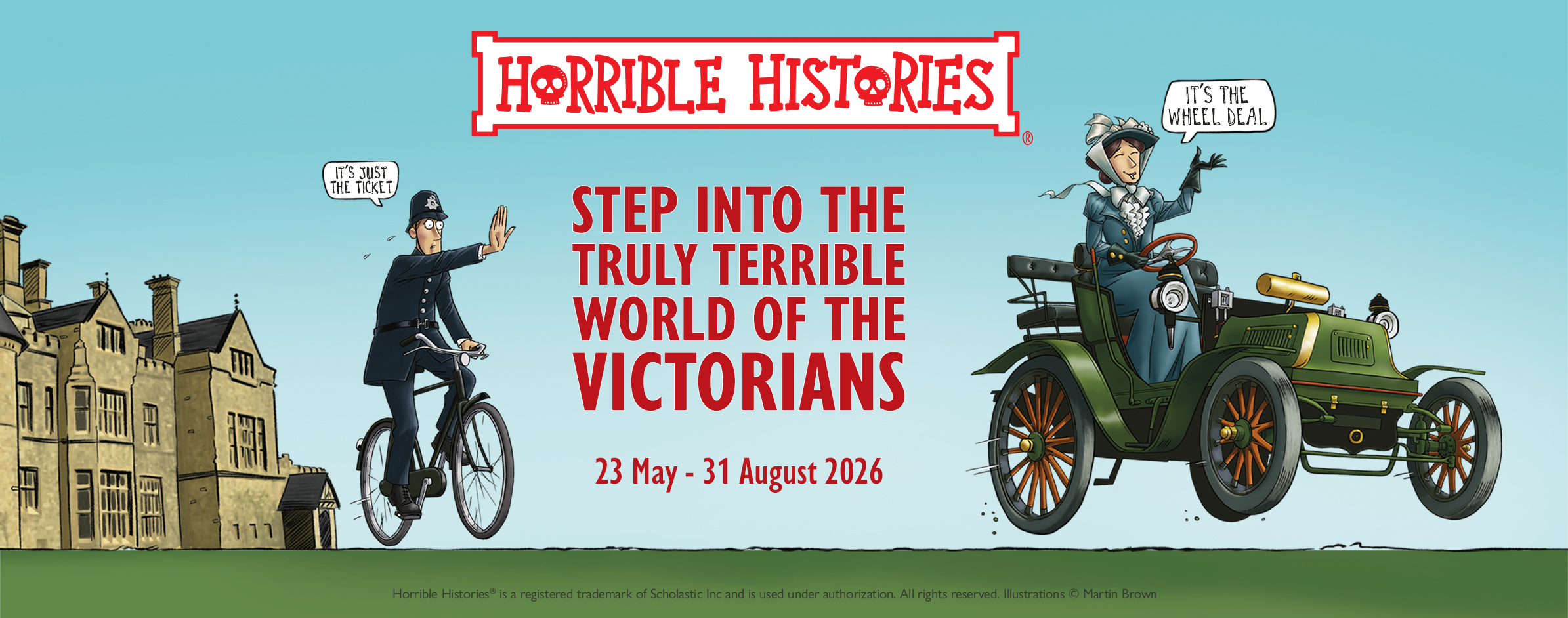 Horrible Histories bring the vile Victorians to Beaulieu