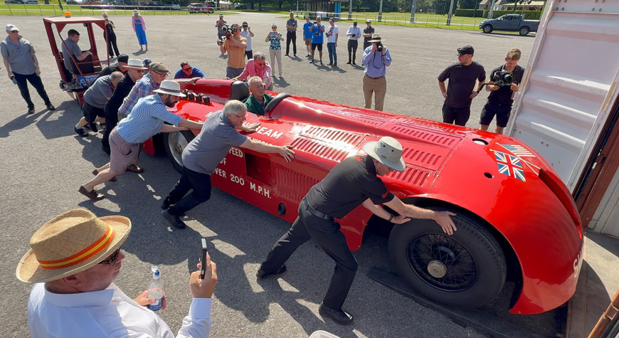 Sunbeam 1000hp off to America