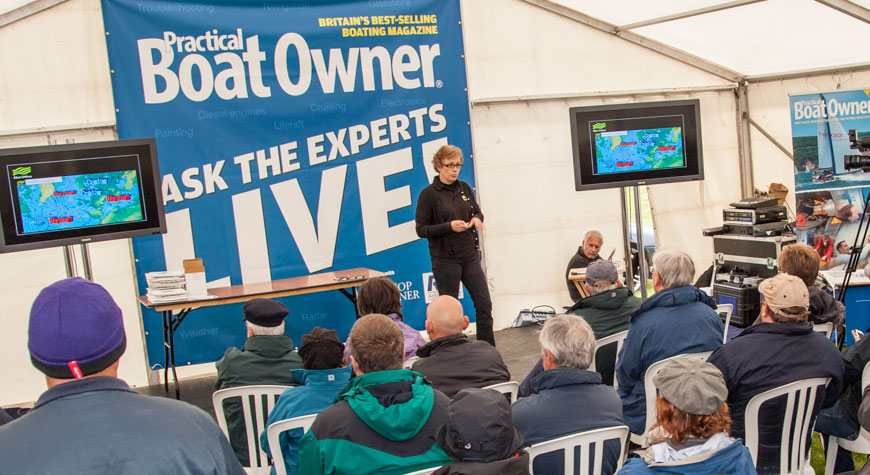 Ask The Experts at Boatjumble 2015