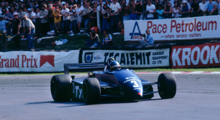 Tyrrell M Alberto, 1982 British GP