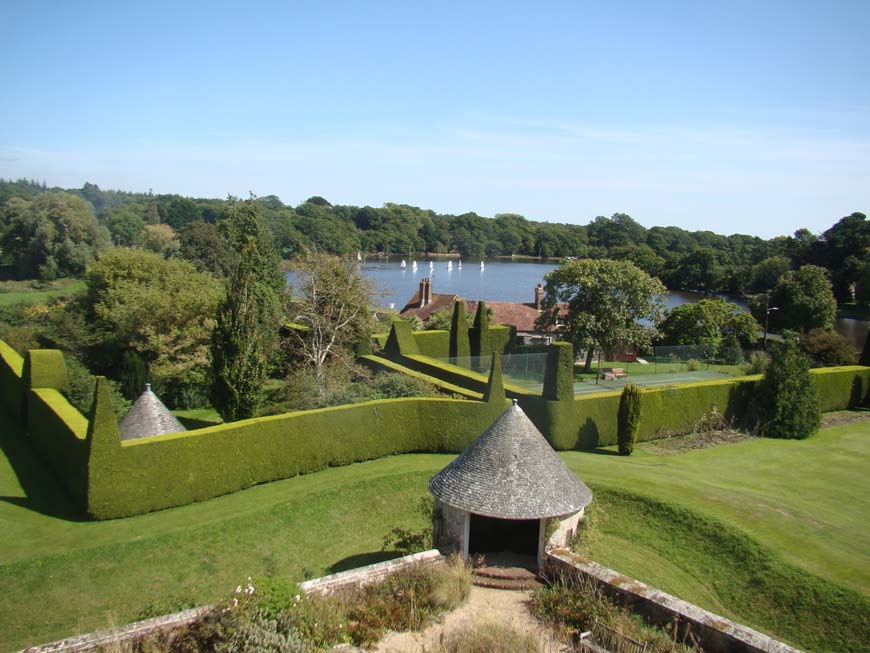 View of Beaulieu River from Palace House