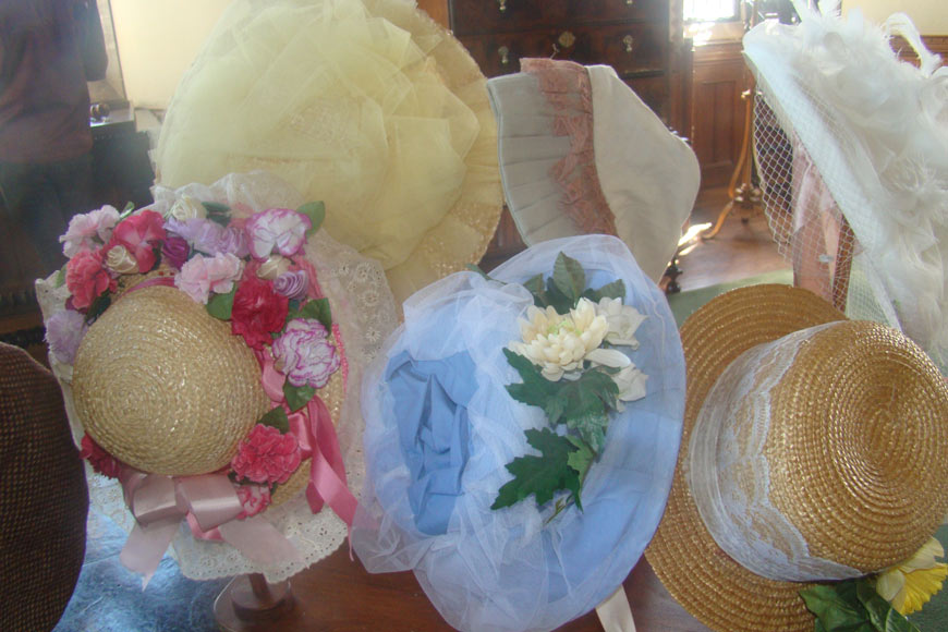 Easter bonnets in Palace House