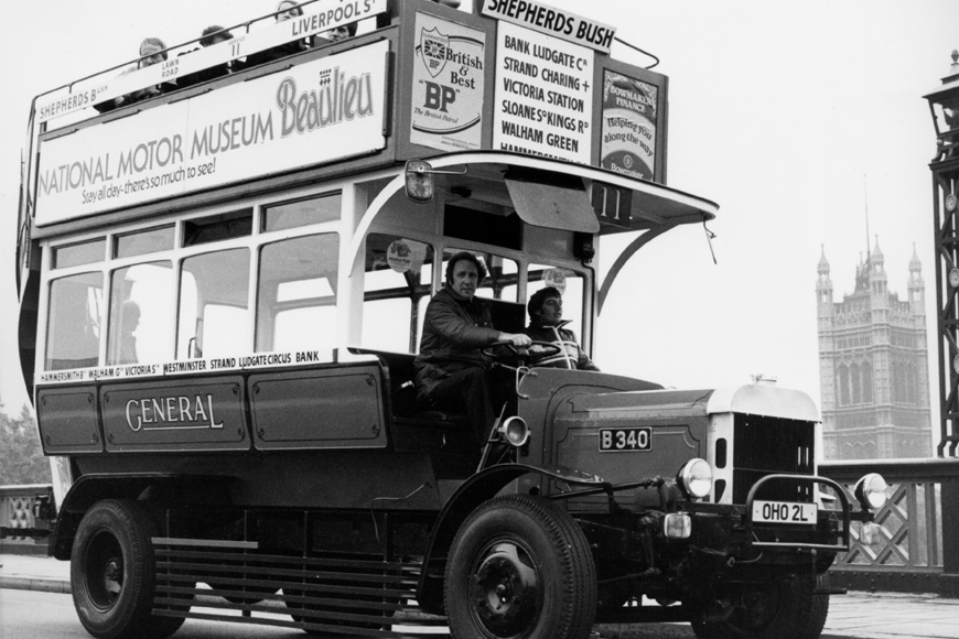 Ford veteran bus in London