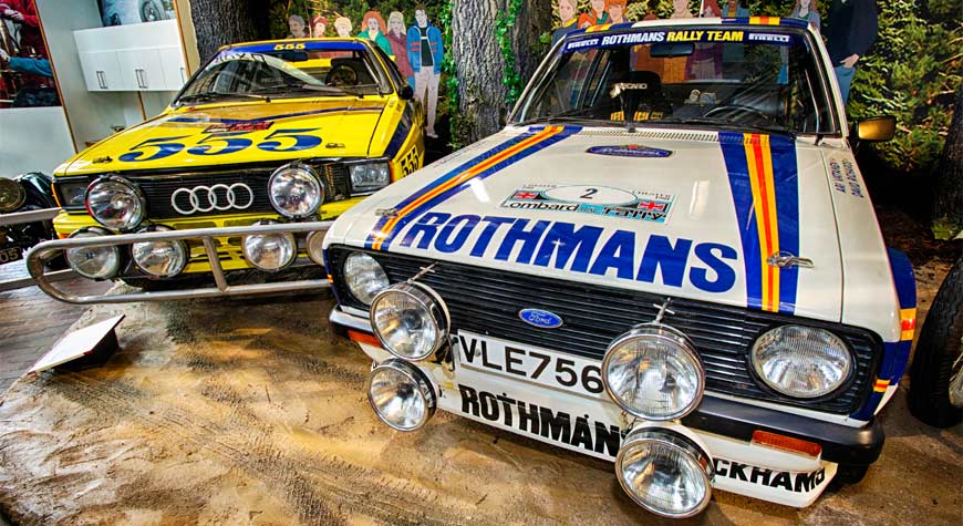 Cars in the Road, Race and Rally display