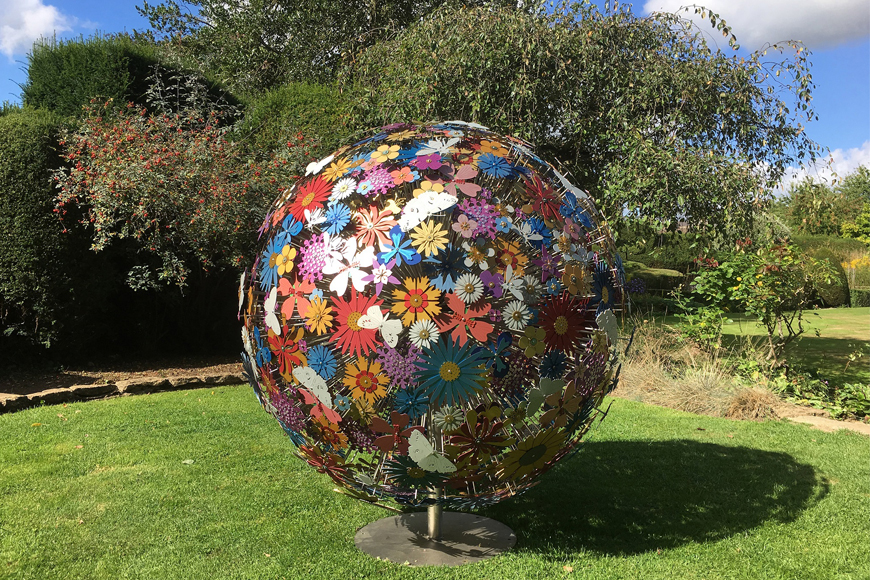 Beaulieu Sculpture - Ruth Moilliet Pollination Sphere