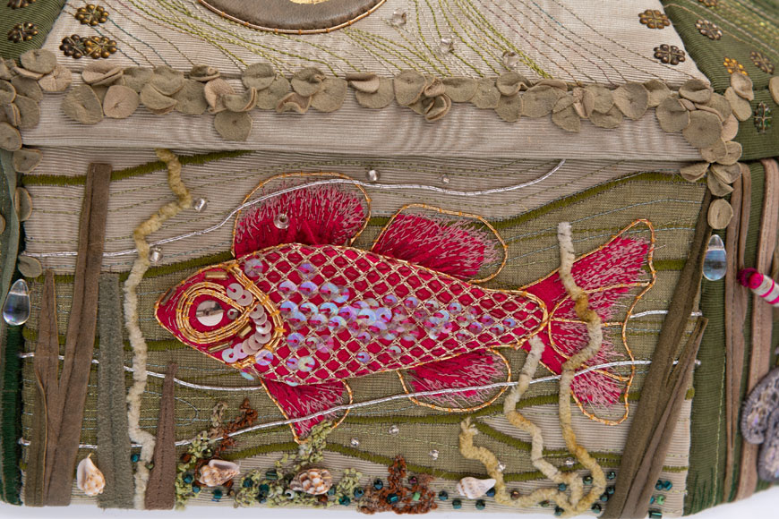 The Art of Belinda, Lady Montagu - Fish detail